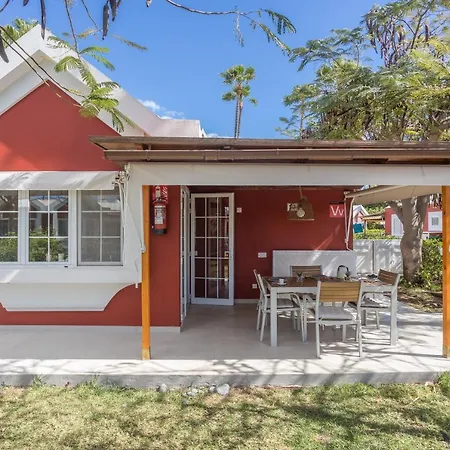 Lightbooking Tunos 73 Maspalomas Gran Jardin Y Barbacoa